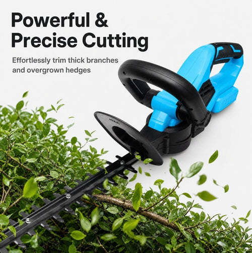 Cordless Hedge Trimmer  – Powerful Cutting, Lightweight & Easy to Use