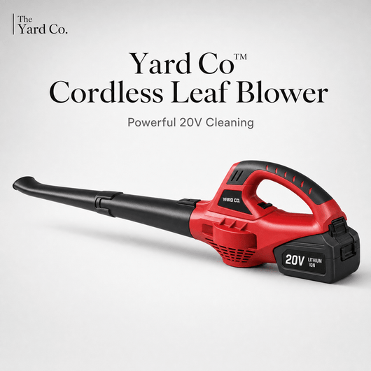 The Yard Co Store battery-powered cordless leaf blower for Australian gardens
