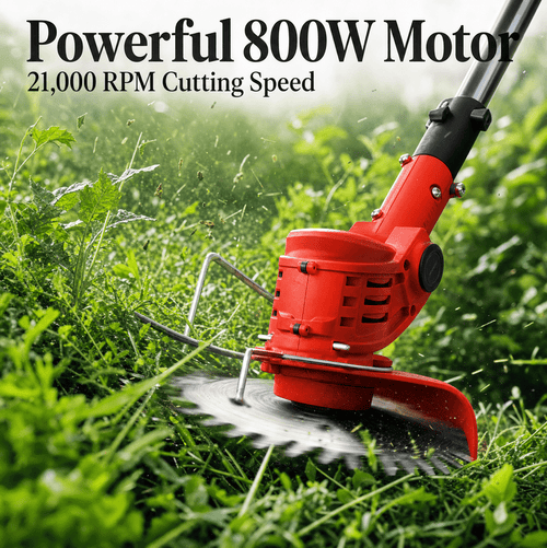 Three Blades Cordless Grass Trimmer – Powerful, Lightweight & Built for Effortless Yard Maintenance