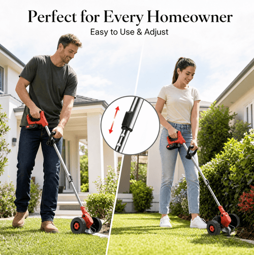 Three Blades Cordless Grass Trimmer – Powerful, Lightweight & Built for Effortless Yard Maintenance
